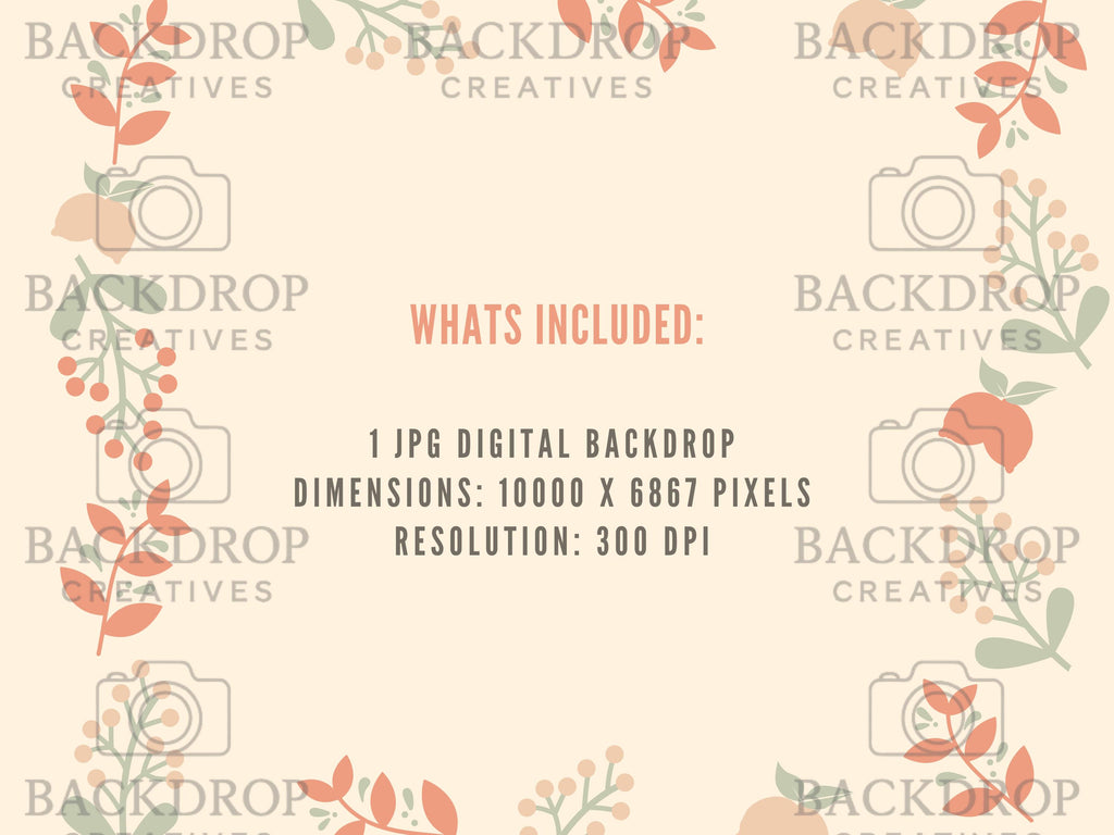 Winter Wonderland Backdrop | Snowy Photo | Christmas Party Decor | Holiday Photo Booth (Digital Download)