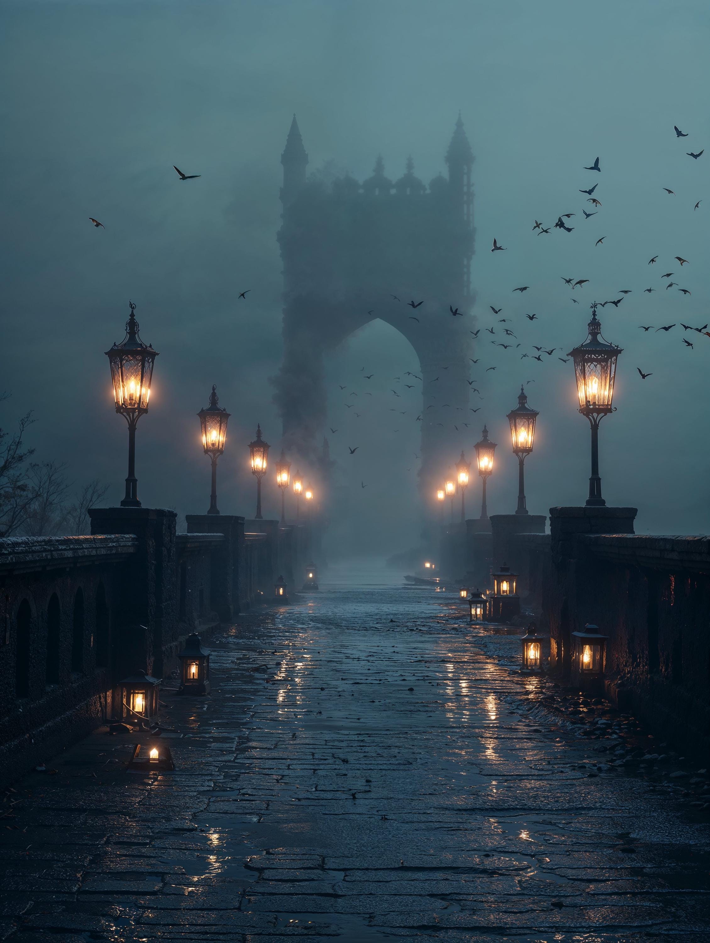 20 Creepy Halloween Photography Backdrops: Haunted & Festive (Digital Download 300 dpi, 10000x7500 px)