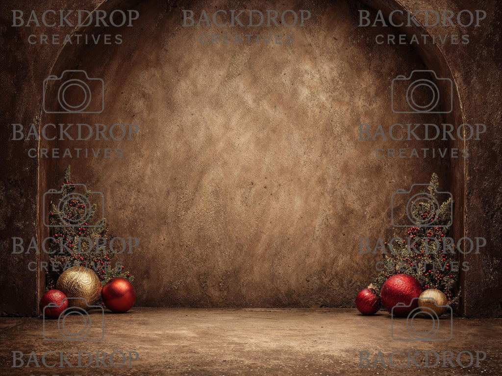 Boho Christmas Set Digital Backdrops, Maternity Backdrops, Flower Arch, Studio Overlays, Fine Art Textures