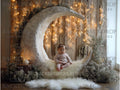Baby Moon 7 Digital Backdrop, Newborn Background, Baby Backdrop, Newborn Backdrops, Photoshop Background