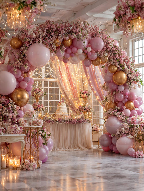 15 Birthday Photography Backdrops, Balloon Backdrops, Arch Backdrops, Kids Party Glam, Festive Overlays (Digital Download)