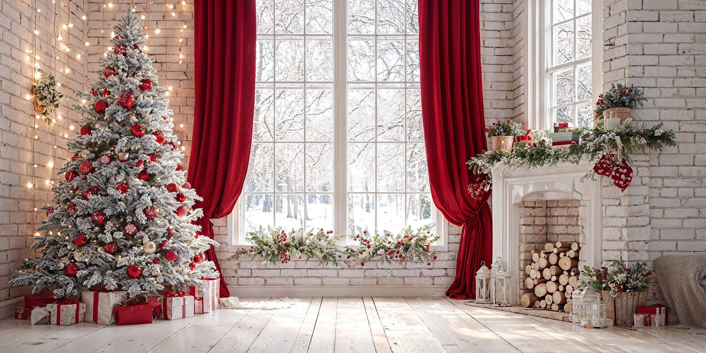 Winter Wonderland Backdrop