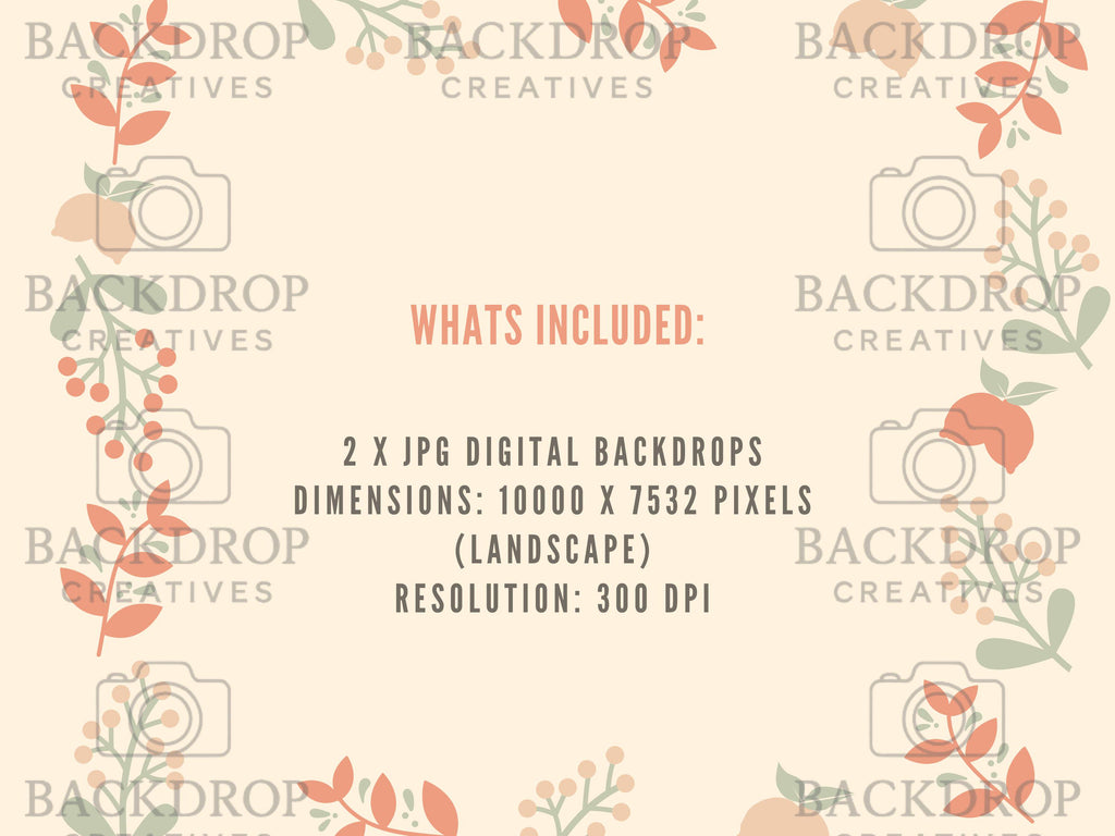 Boho Baby Basket Flower Digital Backdrop Set, Newborn Overlay Props, Newborn Backdrops, Photoshop Overlays, Floral Backgrounds