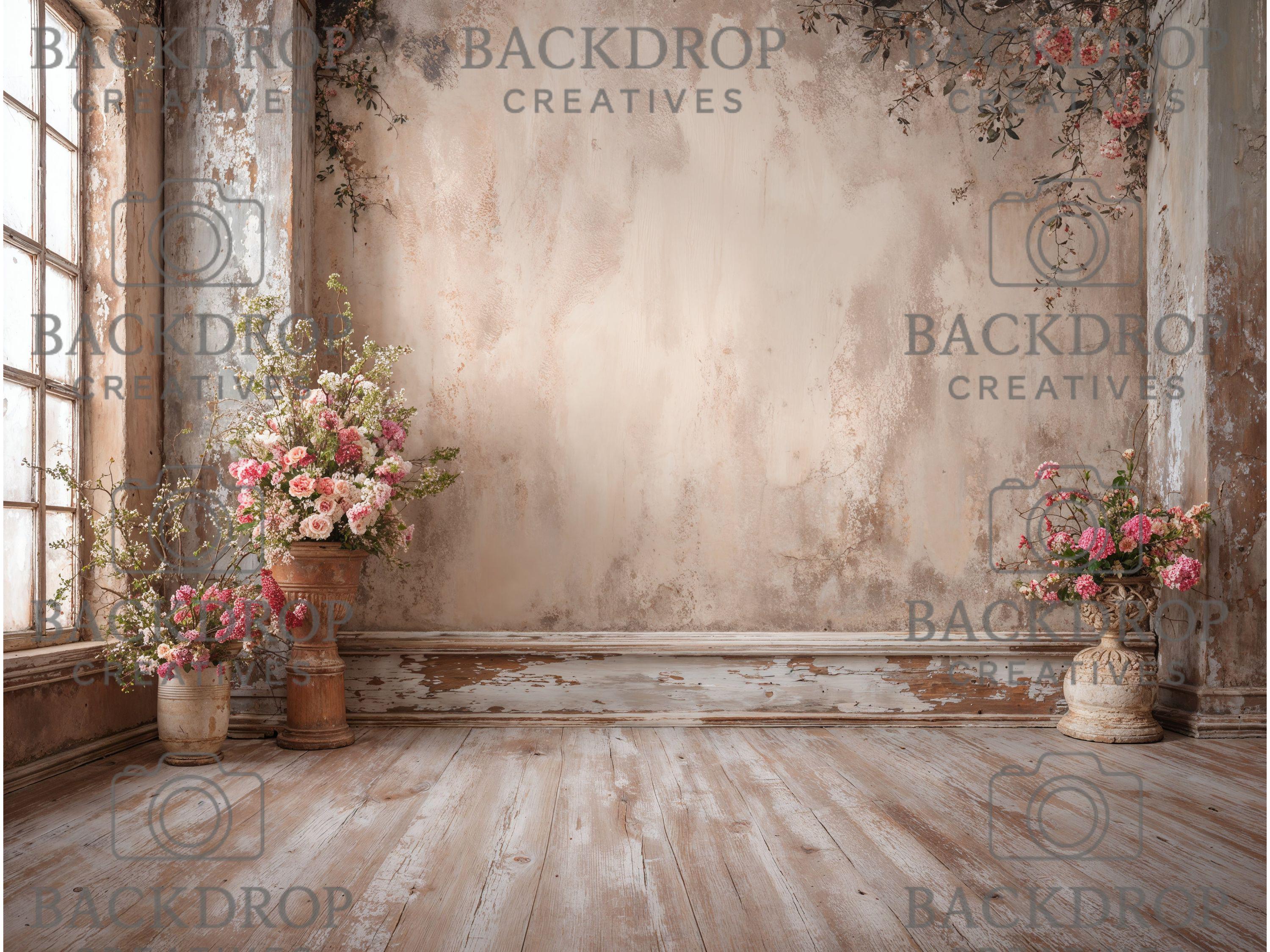 Fine Art Neutral Arch Set Digital Backdrops, Maternity Backdrops Bundle
