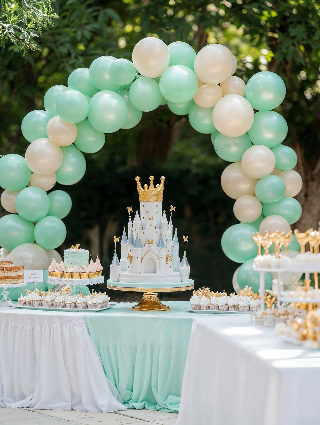 Birthday Balloon Set Digital Backdrops, Party Balloon Arch Photography (Digital Download)